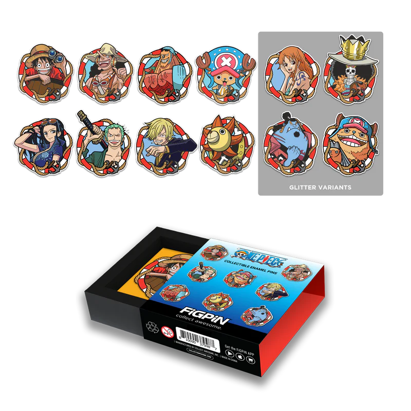 FIGPIN ONE PIECE SERIES 1 MYSTERY ENAMEL PIN PACK