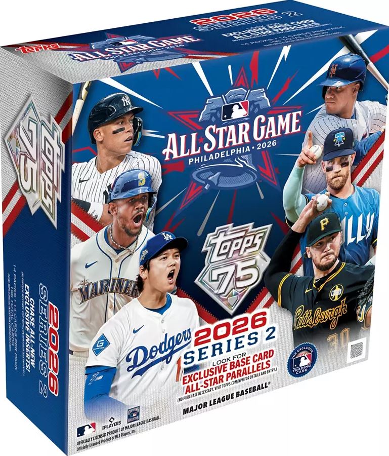 2026 TOPPS SERIES TWO ALL-STAR GAME BASEBALL MEGA BOX