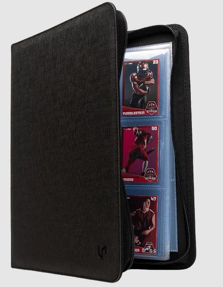 ULTRA PRO 9 POCKET ZIPPERED TOPLOADER PRO-BINDER (HOLDS 160 TOPLOADERS)