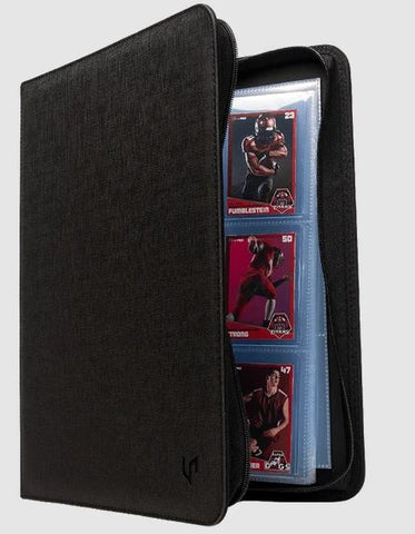 ULTRA PRO 9 POCKET ZIPPERED TOPLOADER PRO-BINDER (HOLDS 160 TOPLOADERS)