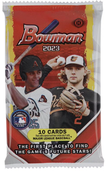 2023 TOPPS BOWMAN BASEBALL HOBBY PACK