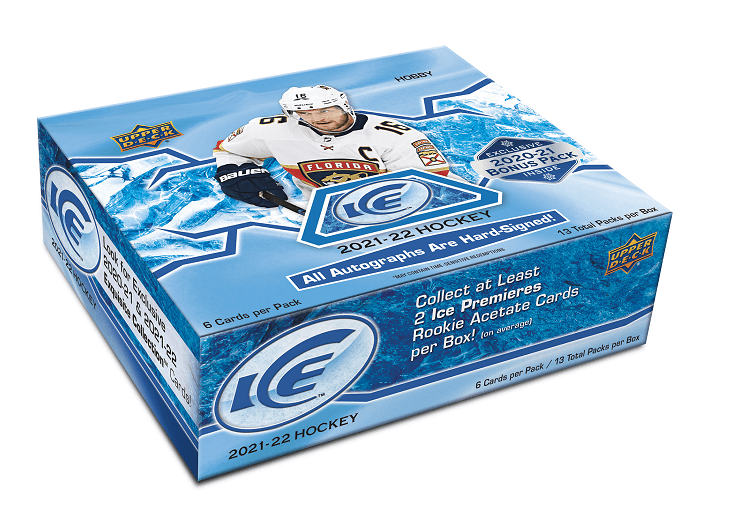 2021 UPPER DECK ICE HOCKEY HOBBY BOX