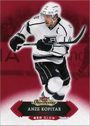 2016 FLEER SHOWCASE - RED GLOW - SINGLES -