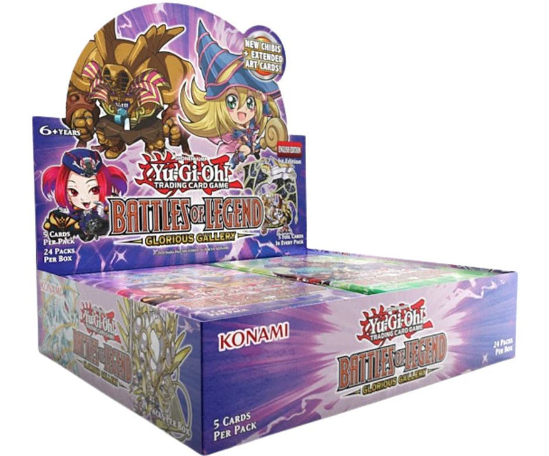 YU-GI-OH! BATTLES OF LEGEND GLORIOUS GALLERY BOOSTER BOX