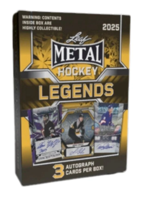 2025 LEAF METAL LEGENDS HOCKEY HOBBY BOX