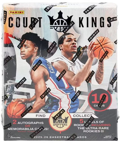 2025 PANINI COURT KINGS BASKETBALL HOBBY BOX