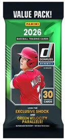 2026 PANINI DONRUSS BASEBALL FAT PACK