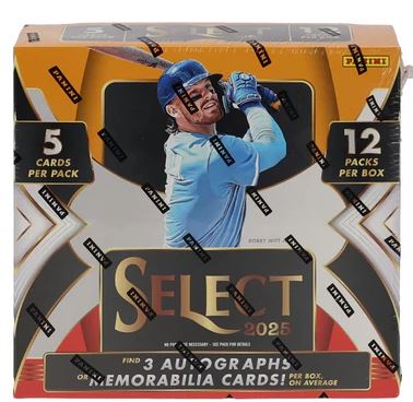 2025 PANINI SELECT BASEBALL HOBBY BOX