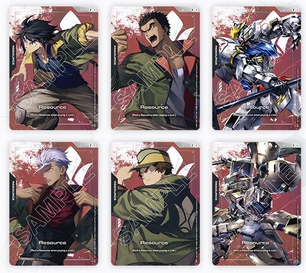 GUNDAM TCG PB02 MOBILE SUIT GUNDAM IRON-BLOODED ORPHANS PREMIUM ACCESSORY SET
