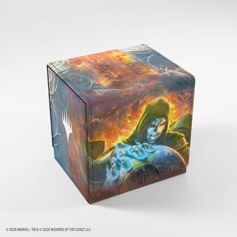 GAMEGENIC MTG MARVEL SUPER HEROES SIDEKICK PRO 100+ XL CONVERTIBLE DECK BOX