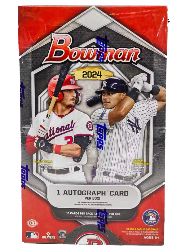 2024 TOPPS BOWMAN BASEBALL HOBBY BOX