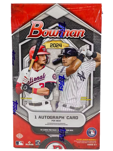 2024 TOPPS BOWMAN BASEBALL HOBBY BOX