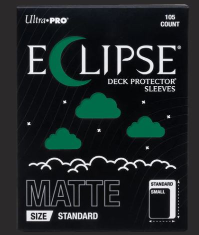 ULTRA PRO ECLIPSE STANDARD SIZE MATTE SLEEVES 105 PACK