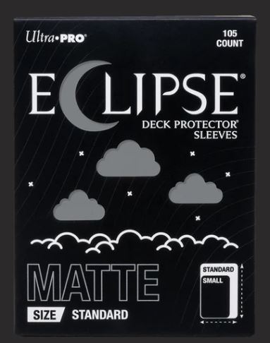 ULTRA PRO ECLIPSE STANDARD SIZE MATTE SLEEVES 105 PACK