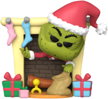 FUNKO HOLIDAY DELUXE GRINCH WITH BAG POP