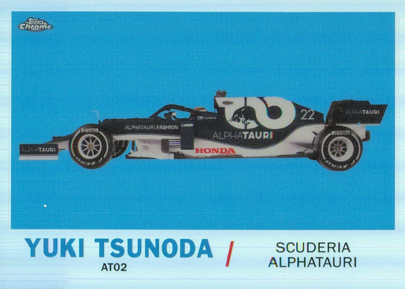 2021 TOPPS CHROME F1 - 1961 TOPPS SPORTS CARDS - SINGLES - SELECT YOUR DRIVER