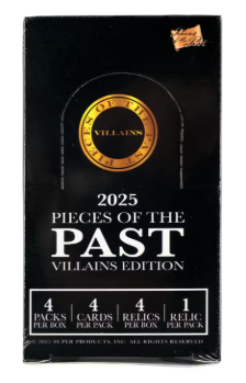 2025 SUPER PRODUCTS PIECES OF THE PAST VILLAINS EDITION HOBBY BOX
