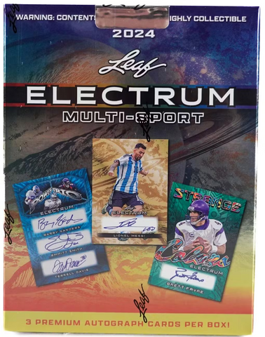 2024 LEAF ELECTRUM MULTI-SPORT HOBBY BOX