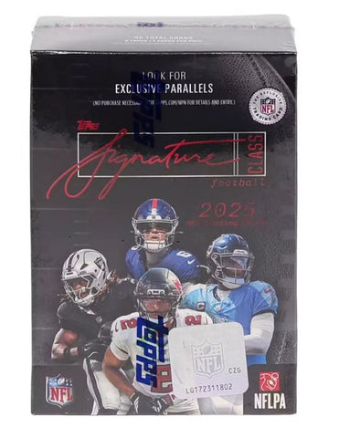 2025 TOPPS SIGNATURE CLASS FOOTBALL BLASTER BOX