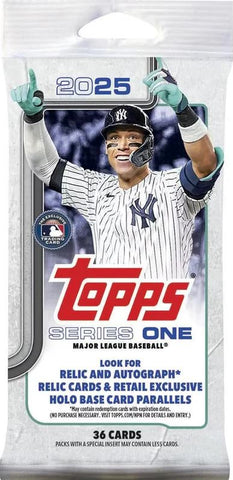 2025 TOPPS SERIES ONE BASEBALL FAT PACK