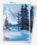 ULTRA PRO APEX BOB ROSS WINTER PARADISE STANDARD SIZE SLEEVES 105 CT
