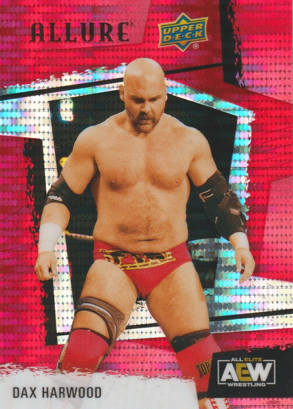 2022 UPPER DECK AEW ALLURE - RED RAINBOW - SINGLES - SELECT YOUR PLAYER