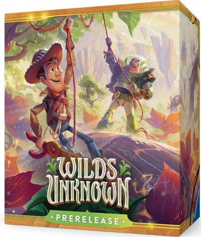 DISNEY LORCANA WILDS UNKNOWN PRERELEASE KIT