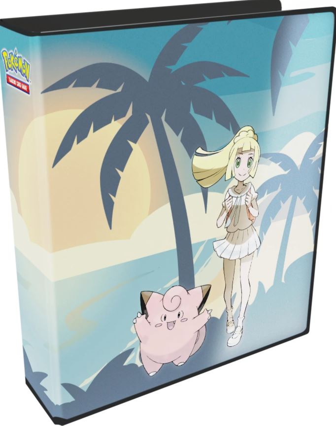 ULTRA PRO POKEMON 3 RING LILLIE & CLEFAIRY BINDER