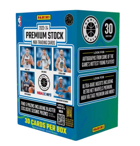 2023 PANINI HOOPS PREMIUM STOCK BASKETBALL BLASTER BOX