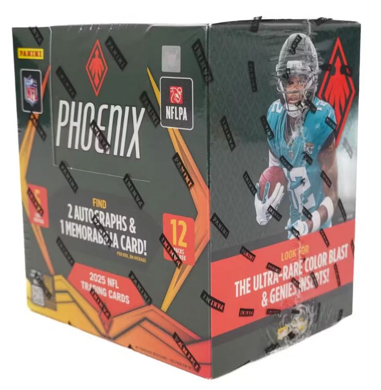 2025 PANINI PHOENIX FOOTBALL HOBBY BOX