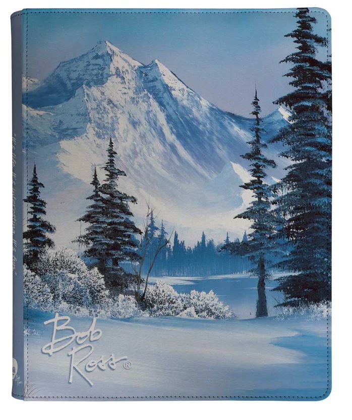ULTRA PRO BOB ROSS WINTER PARADISE ZIP BINDER