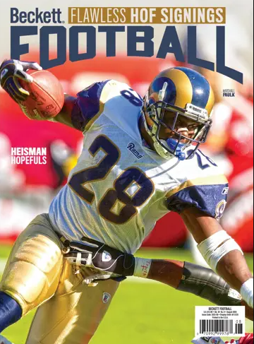 BECKETT PRICE GUIDE MONTHLY - FOOTBALL