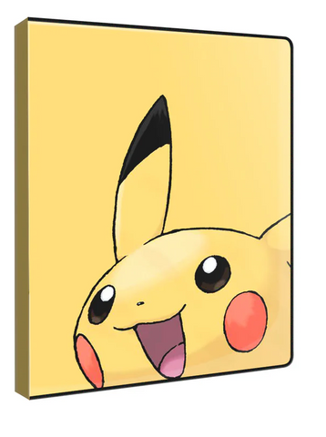 ULTRA PRO POKEMON PIKACHU FACE 9 POCKET BINDER