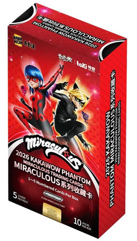 2026 KAKAWOW PHANTOM MIRACULOUS TRADING CARD BOX
