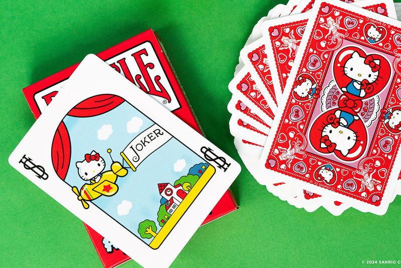 BICYCLE HELLO KITTY 50TH ANNIVERSARY PLAYING CARDS