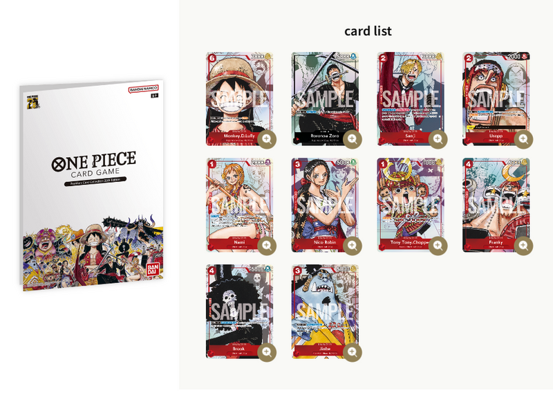 ONE PIECE TCG PREMIUM CARD COLLECTION - 25TH EDITION