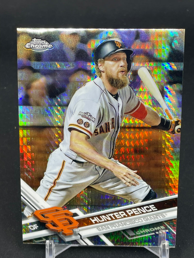 2017 TOPPS CHROME - PRISM REFRACTOR - SINGLES -