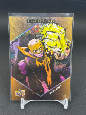 2023 UPPER DECK MARVEL NEW BEGINNINGS VOLUME 2 SERIES 2 - MICROMOTION - IRON FIRST - #61