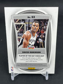 2022 PANINI PLAYER OF THE DAY - PINK - D. ROBINSON - #53 - #'D/25