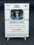 2017 LEAF HOCKEY - PINK - P. KARIYA - BM-29 - RELIC