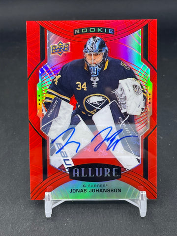2020 UPPER DECK ALLURE - RED RAINBOW AUTO - J. JOHANSSON - #104 - AUTOGRAPH - RC