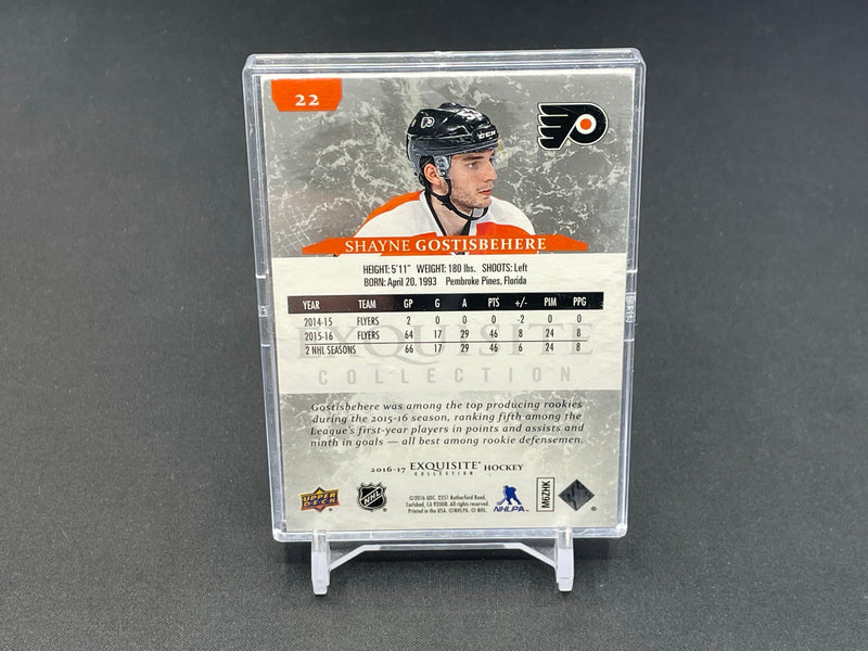 2016 UPPER DECK BLACK DIAMOND - EXQUISITE COLLECTION - S. GOSTIBEHERE - #22 - #'D/149