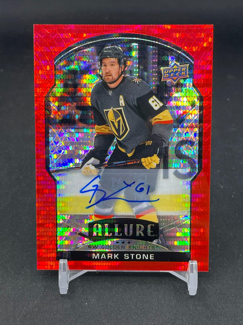 2020 UPPER DECK ALLURE - RED RAINBOW AUTO - M. STONE -