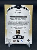 2020 UPPER DECK ALLURE - RED RAINBOW AUTO - M. STONE -