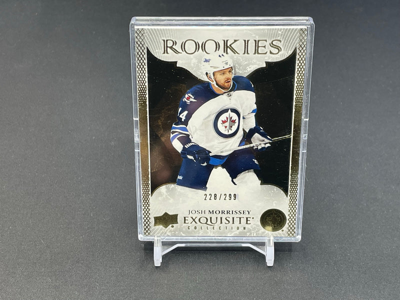 2016 UPPER DECK BLACK DIAMOND - EXQUISITE COLLECTION ROOKIES - J. MORRISSEY - #R-8 - #'D/299 - RC