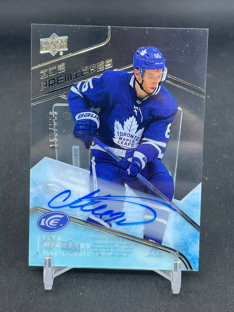 2019 UPPER DECK ICE - ICE PREMIERES - I. MIKHEYEV - #IPA-IM - #'D/399 - AUTOGRAPH - RC