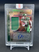 2021 PANINI ILLUSIONS - FIRST IMPRESSIONS - E. MOORE - #116 - #'D/299 - RELIC - AUTOGRAPH - RC