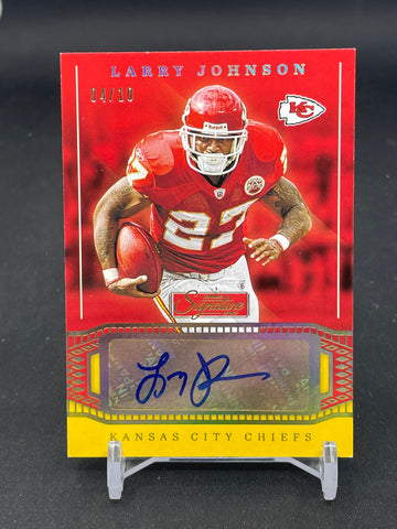 2019 PANINI CHRONICLES - SIGNATURE SERIES - L. JOHNSON - #SS53 - #'D/10 - AUTOGRAPH