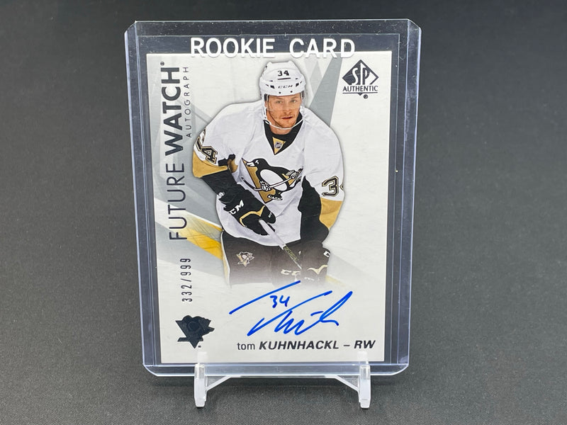 2016 UPPER DECK SP AUTHENTIC - FUTURE WATCH AUTOGRAPH - T. KUHNHACKL - #133 - #'D/999 - AUTOGRAPH - RC