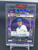 2025 LEAF SPORTS HEROES - ALL DECADE TEAM - P. MOLITOR - #D80-PM1 - #'D/15 - AUTOGRAPH